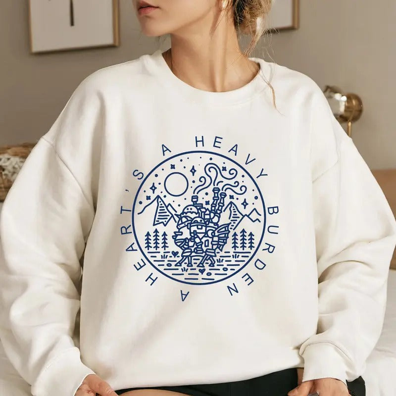 A Heart Is A Heavy Burden Characters Anime Lovers Shirt Crewneck Hoodie, Manga Shirt Sweatshirt | GrindPrints.com