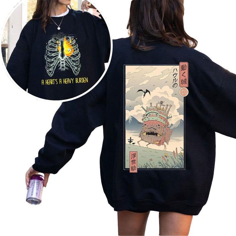 A Heart's A Heavy Burden HC Characters Anime Lovers Tshirt Crewneck Hoodie Sweatshirt | GrindPrints.com