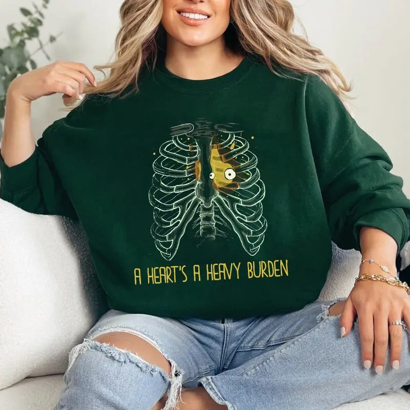 A Heart's A Heavy Burden Sweatshirt, T-Shirt, Hoodiestyle{n002}2 Hoodie | GrindPrints.com