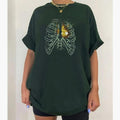 A Heart's A Heavy Burden T-shirt  | Sophie Hatter Quote | Miyazaki Shirt | Anime Shirt | Howls Castle Shirt |...