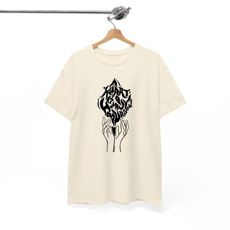 A Heart's A Heavy Burden Tshirt, Howls Moving Castle Shirt, Calcifer Shirt, Sophie and Howl Shirt, Studio Ghibli, Hayao...