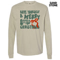 A Merry Little Christmas Long Sleeve Comfort Colors T-Shirt 'NLB' Hoodie, Sweatshirt | GrindPrints.com