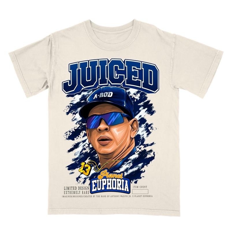 A-Rod Juiced Tee Hoodie, Sweatshirt | GrindPrints.com