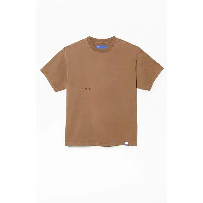 A.R.C. Men's Blue Vintage Wash Heavyweight Fleece Crew Neck Sweatshirt T-Shirts, Hoodie | GrindPrints.com