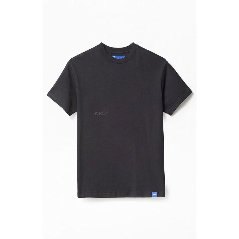 A.R.C. Men's Black Vintage Wash Heavyweight Cropped Boxy T-Shirt Hoodie, Sweatshirt | GrindPrints.com