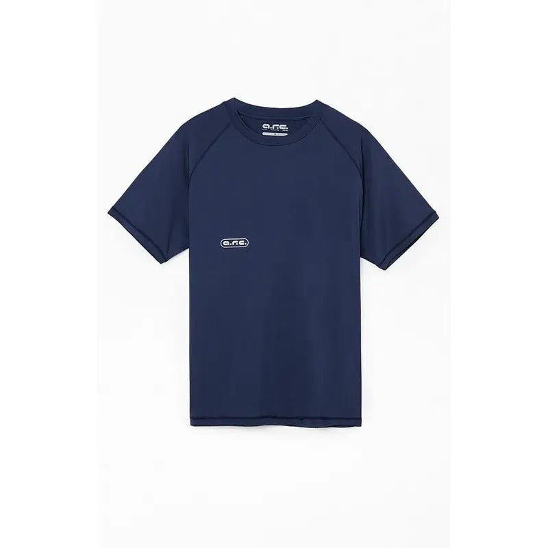 A.R.C. Men's Navy Active Sport UV T-Shirt Hoodie, Sweatshirt | GrindPrints.com