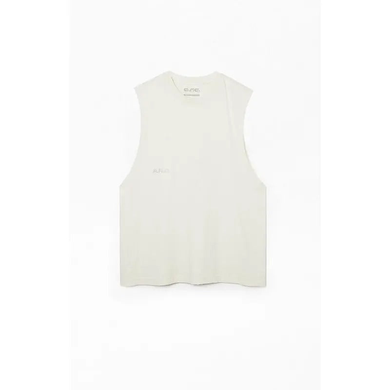 R.C. Vintage Wash Off White Comfort Cut Off Muscle T-Shirts, Hoodie, Sweatshirt
