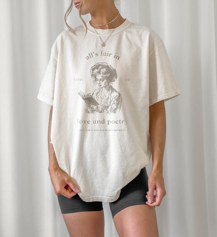 A.ll's F.air Po.etry Club Shirt Breathable Casual Comfort Comfortable Hoodie, Sweatshirt | GrindPrints.com