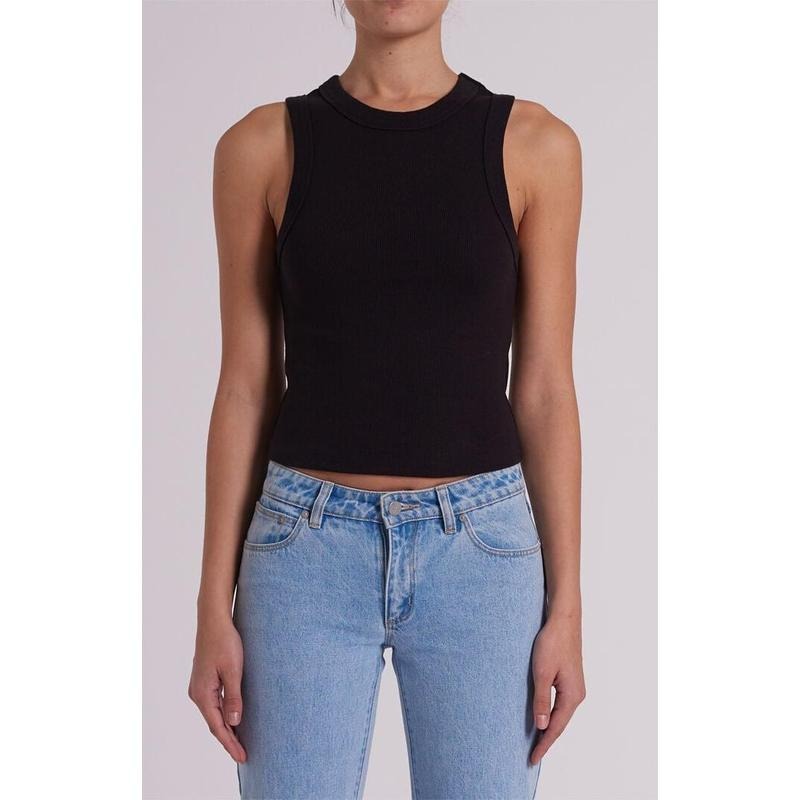 ABRAND Women's Heather Icon Long Singlet Tank Topstyle{n002}2 T-Shirts, Hoodie, Sweatshirt | GrindPrints.com