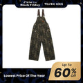 AELFRIC EDEN Women's Leopard Print Overalls Casual Suits Trendy Unique Sleeveless Strap Cotton Jumpsuit for Summer...