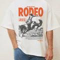 AIN'T MY FIRST RODEO TEE, Men Summer Fashion Cotton, Cotton Menswear, S to 3XL Soft Top Hoodie, Sweatshirt | GrindPrints.com