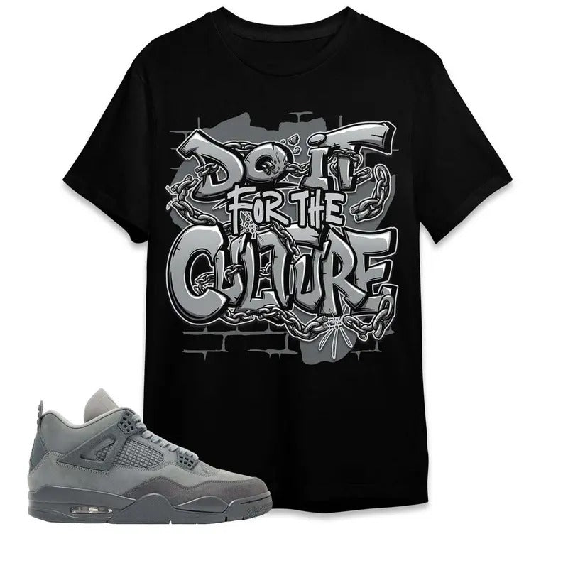 AJ 4 Pari Unisex T-Shirt, Do It For Culture, Shirt To Match Sneaker Hoodie, Sweatshirt | GrindPrints.com