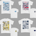 ALL TEAM White 2 Side TSHIRT, Hand Drawn University Impressions Artwork for Men & Women, Full Team Hoodie, Sweatshirt