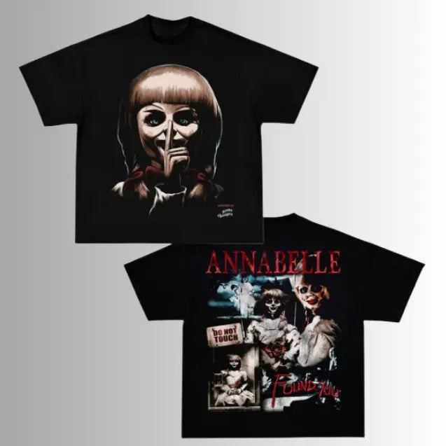 ANNABELLE Tee, Vintage ANNABELLE Graphic T-Shirt, Halloween Shirt, Movie Shirt, Horror Film Merch, Y2k, Unisex T-Shirt,...
