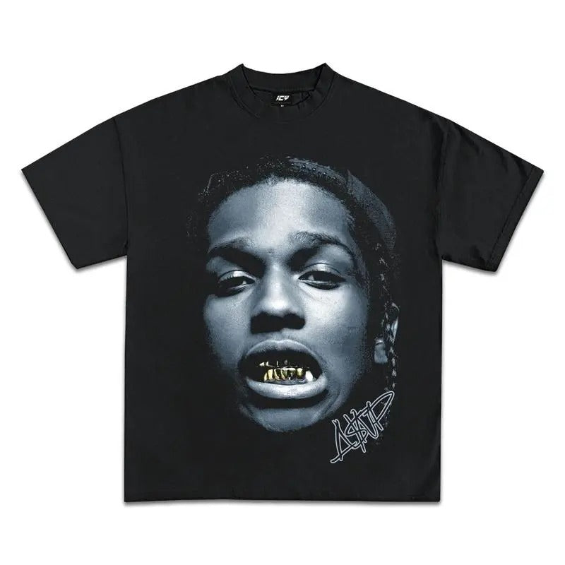 ASAP Rocky Graphic T-Shirt Summer Tee Hoodie, Sweatshirt | GrindPrints.com