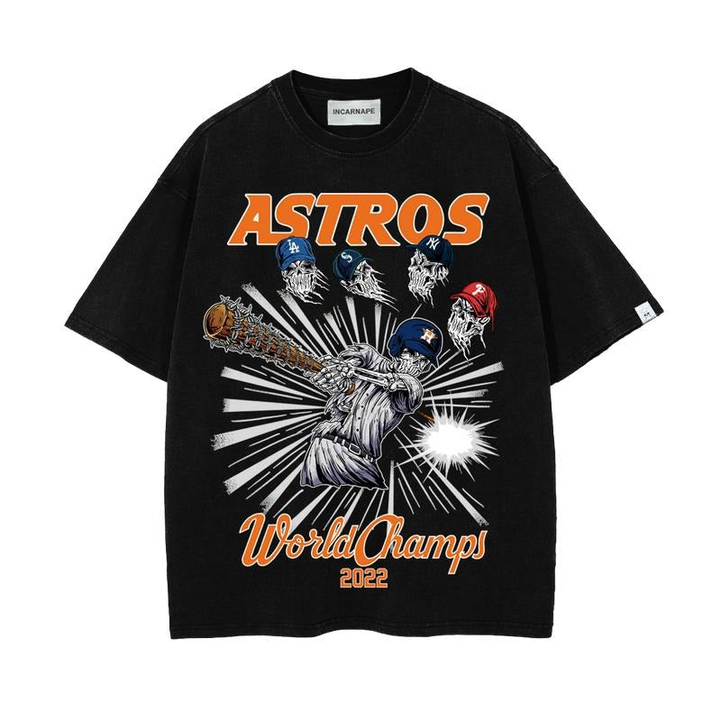 "ASTROS vs THE WORLD" PREMIUM TEE Hoodie, Sweatshirt | GrindPrints.com