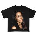 Aaliyah tee 90s, rapper, rap tee Classic Cotton Tshirt Hoodie, Sweatshirt | GrindPrints.com