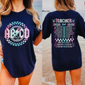 Abcd Teacher Shirt, Back To School Teacher Tour T-shirt, Teacher Life Shirt, The Back To School Tour Shirt, Gift For...