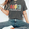 Abcd Teacher Shirt Kindergarten Teacher Shirts Back School Shirt Elementary School Teachers Sarcastic Classic Cotton 2 Sides Print All Sizes T-Shirts, Hoodie, Sweatshirt
