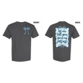 About My Jesus Blue Floral Comfort Colors T-Shirt 'NLB' Hoodie, Sweatshirt | GrindPrints.com