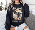 Abraxos Flower Garden Club Sweatshirt, Throne Of Glass Flower Shirt, Fantasy Book Lover Shirt, Bookish Gift Hoodie