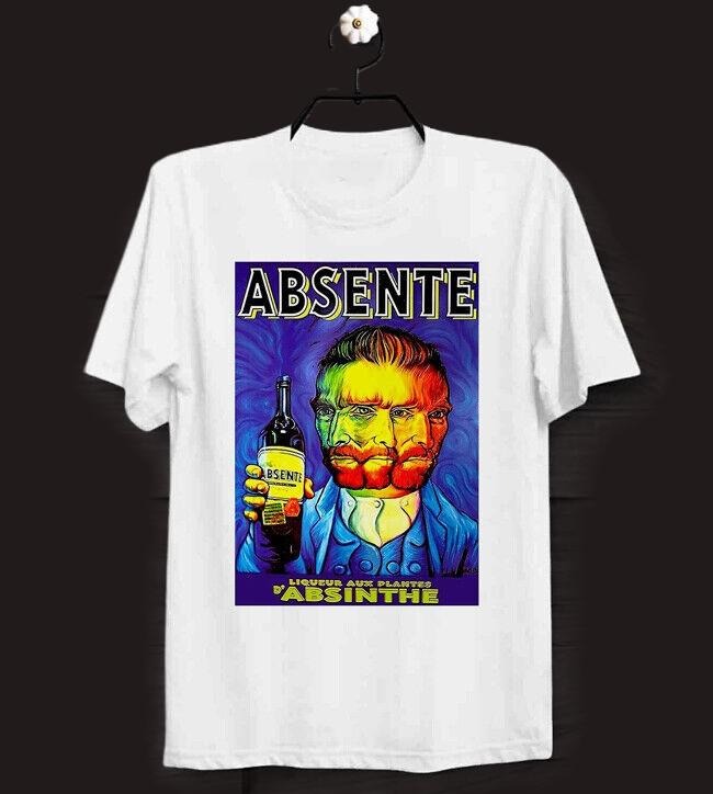 Absinthe Vincent Van Gogh Tee Top Cool Unisex T Shirt Menswear Underwear Hoodie, Sweatshirt | GrindPrints.com