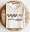 Accept Love Understand Autism Acceptance Shirt Autism Awareness Mom Shirt Hoodie, Sweatshirt | GrindPrints.com