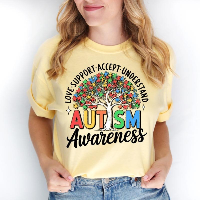 Accept Love Understand DTF Transfers - THIS IS NOT A SHIRT Hoodie, Sweatshirt | GrindPrints.com