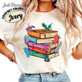 Acotar Dragon Book Shirt, Fantasy Reading, Dragon and Books, Readers Gift, TOG Series Shirt, Terrasen The Thirteen, Aelin...