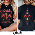 Acotar Shirt Cassian, Velaris City Of Starlight Acotar Two-sided Shirt, The Night Court Shirt, Court Of Dreams, Cassian,...