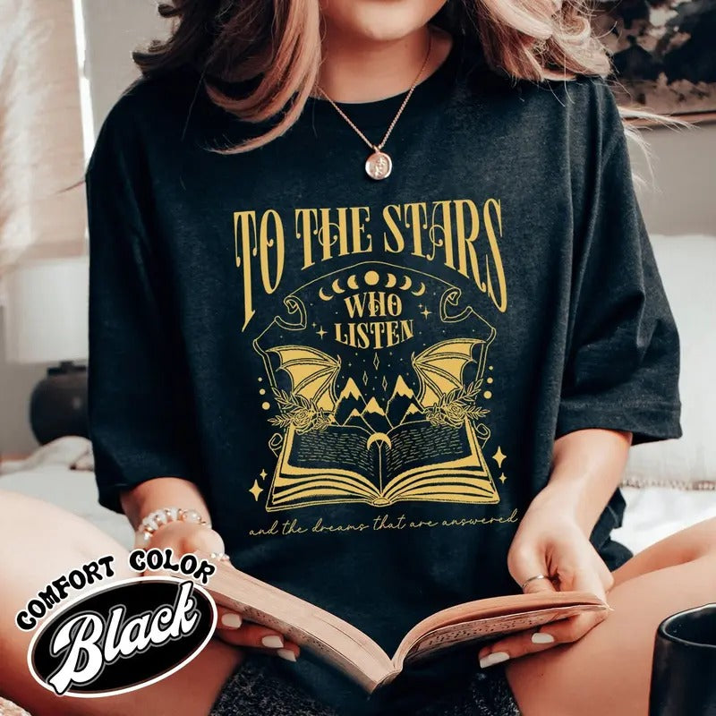 Acotar Velaris Starlight Shirt, throne of glass merch, haunting adeline merch, dark romance shirts Hoodie, Sweatshirt
