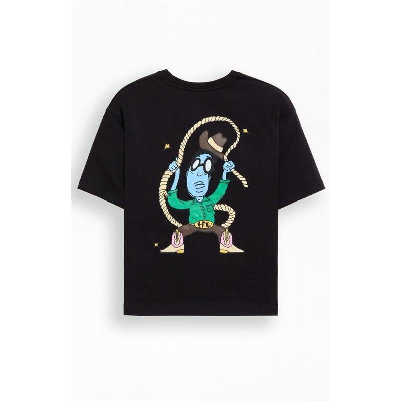 Action Figure Miles Men's Lasso Cropped T-Shirt - Multicolor Hoodie, Sweatshirt | GrindPrints.com
