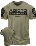 Adicto a entrenar Workout Gym T-Shirt Funny Gym Shirt for Men Camiseta de gimnasio de entrenamiento Hoodie, Sweatshirt