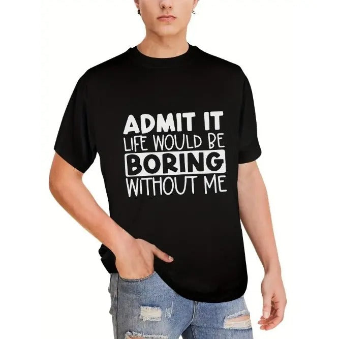 Admit Casual Short Sleeve Summer Fun Printed Guys Humor Made USAstyle{N002}2 T-Shirts, Hoodie, Sweatshirt