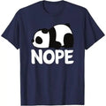 Adorable Animal Tired Sleeping Nope Cute Panda Bear Graphic T-Shirt Hoodie, Sweatshirt | GrindPrints.com