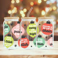 Adult Christmas Affirmations Ornament 16 oz Cup with Permanent Vinyl Wrap T-Shirts, Hoodie, Sweatshirt | GrindPrints.com