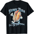 Adult Humor Shirts, Hawk Tuah 24 Spit On That Thang 4th of July Funny Hot Dog T-Shirt Top Casual Classic Casual Classic...