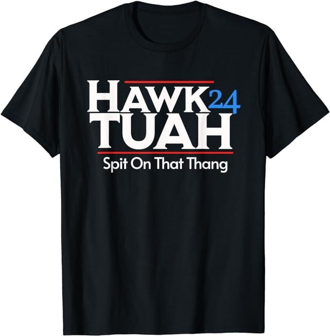 Humor Shirts Hawk Tuah Spit That Thang Menswear Casual Classic T-Shirts, Hoodie, Sweatshirt