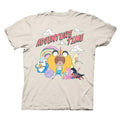 Adventure Time Characters Rainbow Relaxed Fit Girls T-Shirt, Vintage Adventure Time Graphic Tee, Unisex, For Men & Women,...