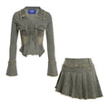 Aelfric Eden Fringe Wrinkle Washed Denim Suit T-Shirts, Hoodie, Sweatshirt | GrindPrints.com