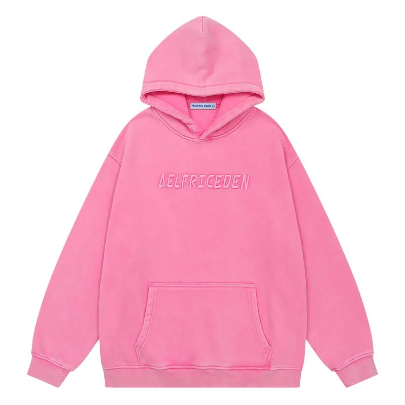 Aelfric Eden Mens Oversized Acid Wash Hoodie T-Shirts, Sweatshirt | GrindPrints.com