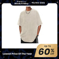 Aelfric Eden Oversized  Acid Wash Cotton Solid T-Shirts Menswear Top Hoodie, Sweatshirt | GrindPrints.com