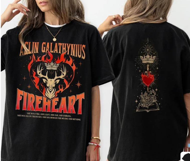 Aelin Galathynius Fireheart Shirt