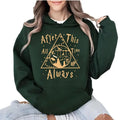 After All This Time Always Hoodie Casual Street Style Fleece Fabric Pullover Sweatshirt for Women for Men, Perfect Gift...