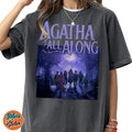 Agatha Harkness All Along Shirts, Cotton Unisex T-Shirt, Crew Neck, Size S- 3XL, Menswear Top, Womenswear Top Underwear...