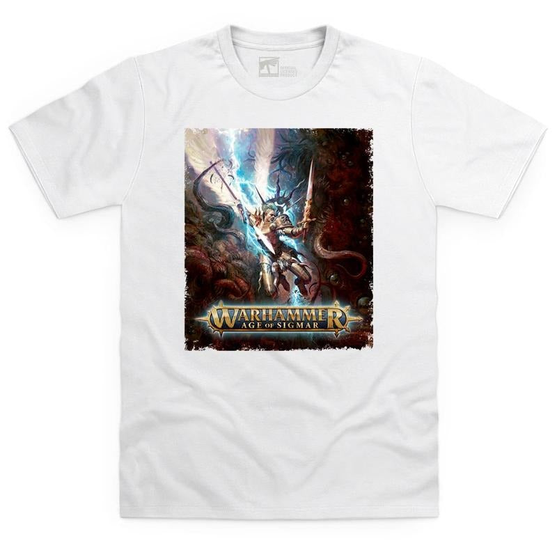 Age of Sigmar The Celestial Spear T Shirt - WARHAMMER MERCH Hoodie, Sweatshirt | GrindPrints.com