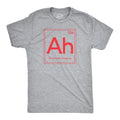 Ah! The Element Of Surprise T Shirt Funny Sarcastic Science Periodic Table Tee Mens Funny T Shirts Cool Tees Soft Stylish...