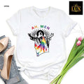 Ah Men LGBT Christian Shirt, Christian Lgbtq Shirt, Pride Gifts for Christian Men, Pride Religious Shirt, Pride Ally Tee,...