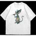 Aiillen Smoking T-Shirt Cotton and Machine Washable Recycled Cotton Graphic Hoodie, Sweatshirt | GrindPrints.com