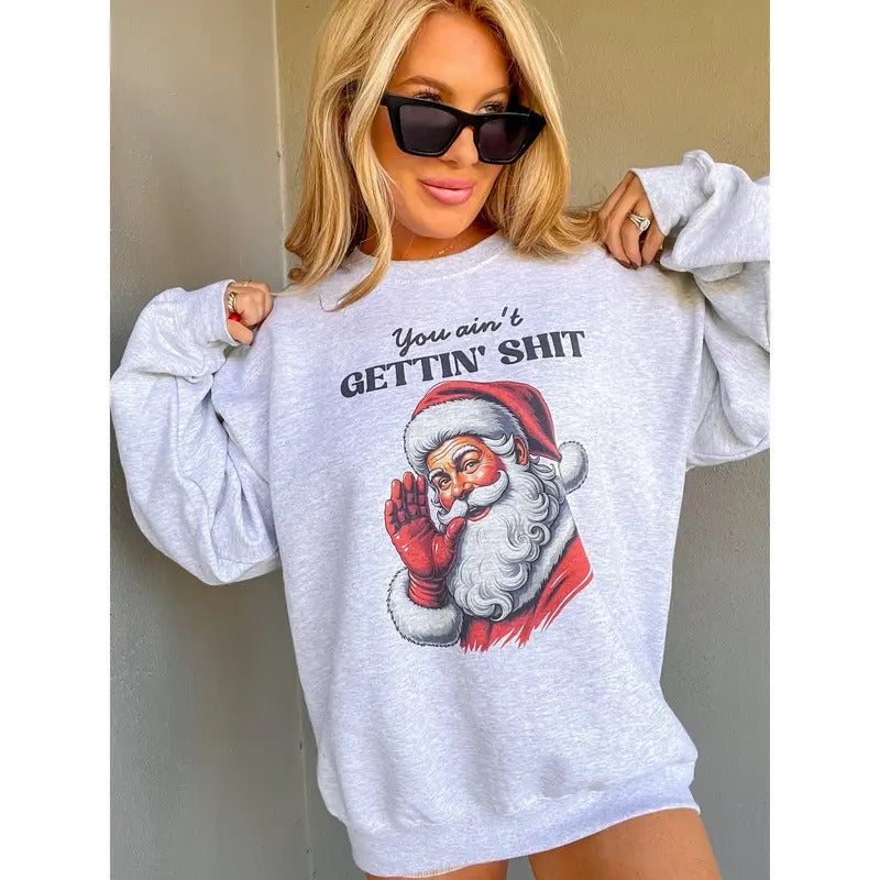 Ain't Gettin' Graphic Top T-Shirts, Hoodie, Sweatshirt | GrindPrints.com
